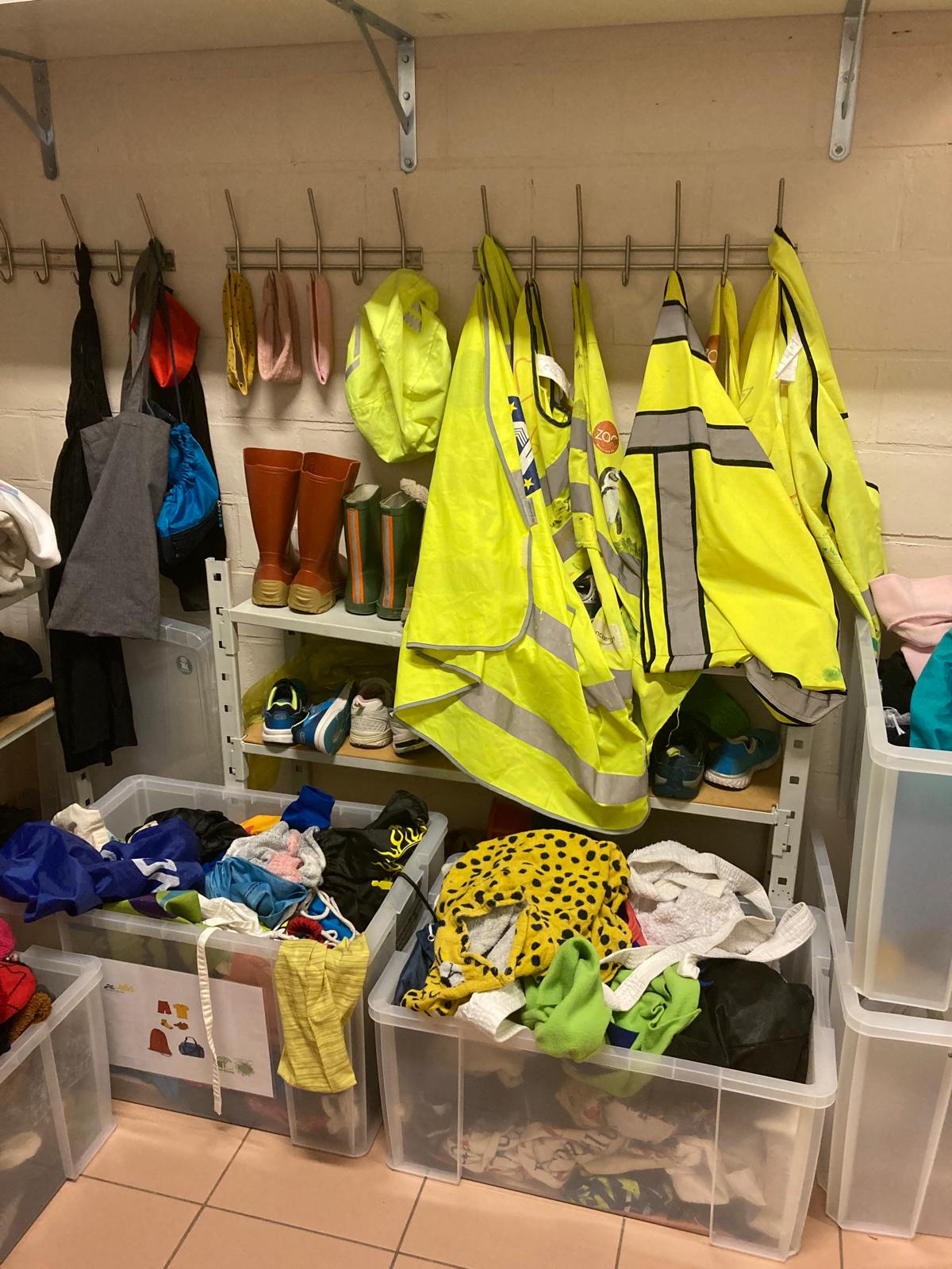 Miscellaneous clothes from the Eureka room