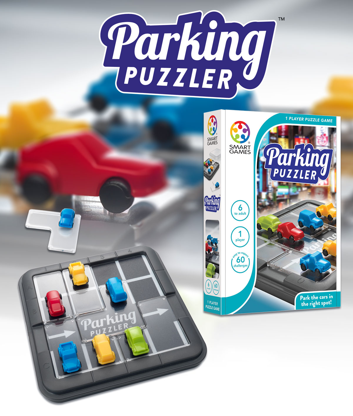Picture of SmartGames puzzle Parking Puzzler (ages 6+)