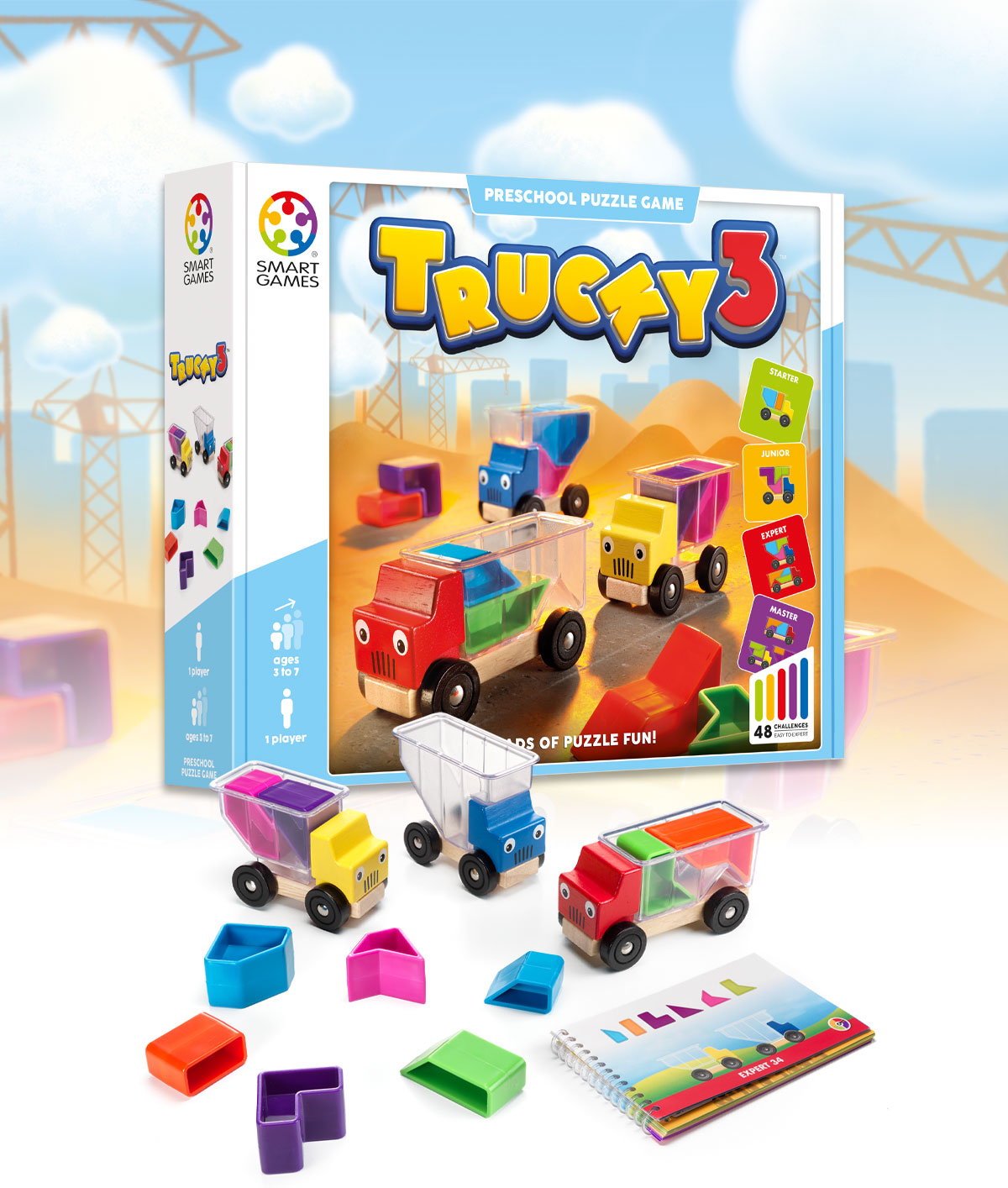 Picture of SmartGames puzzle Trucky3 (ages 3+)